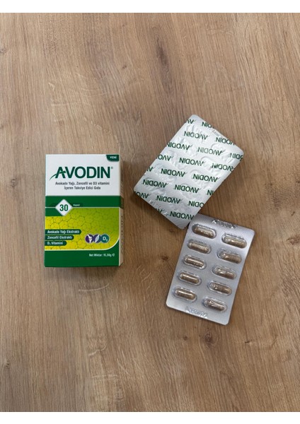 Avokado Yağı , Zencefil ve D3 Vitamini içeren takviye edici gıda fiyatları