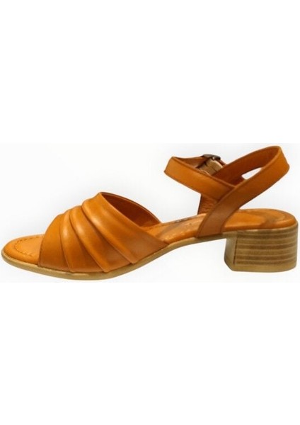 Kadın Kısa Topuklu Ayakkabı Taba - 36 modelleri