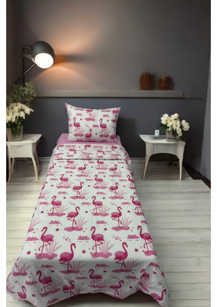 Tek Kişilik Flamingo Nevresim Takımı
