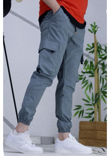 Erkek Jogger Kargo Cepli Paraşüt Pantalon (Dar Kesim) modelleri