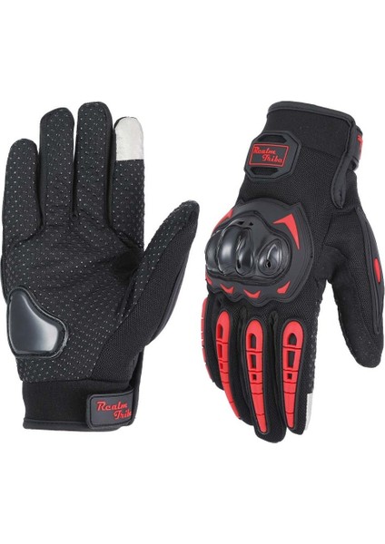 Motor Eldiveni Profesyonel Korumalı Dokunmatik Motosiklet Eldiveni