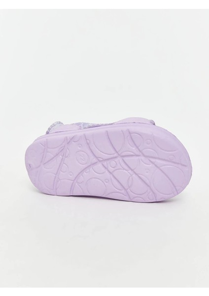 Lcw Steps Kız Bebek Plaj Sandaleti Cırt Cırtlı Rahat Tabanlı Desenli fırsatları