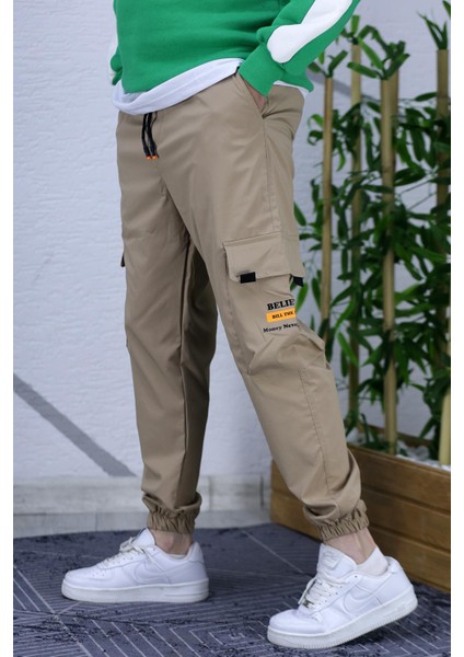 Erkek Jogger Kargo Cepli Paraşüt Pantalon (Dar Kesim) fiyatları