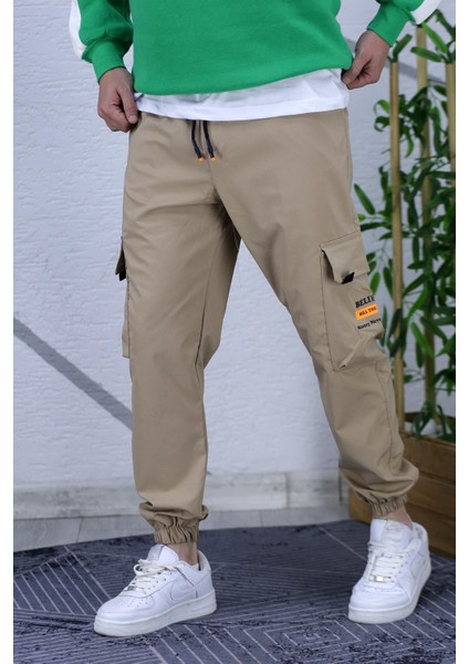 Erkek Jogger Kargo Cepli Paraşüt Pantalon (Dar Kesim) fırsatları
