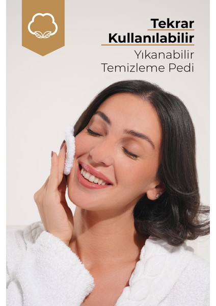 Yıkanabilir Temizleme Pedi - Reusable Cleansing Pad