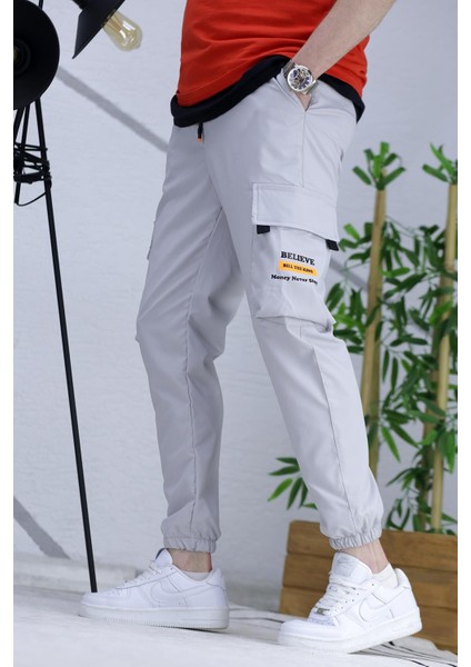 Erkek Jogger Kargo Cepli Paraşüt Pantalon (Dar Kesim) fiyatları