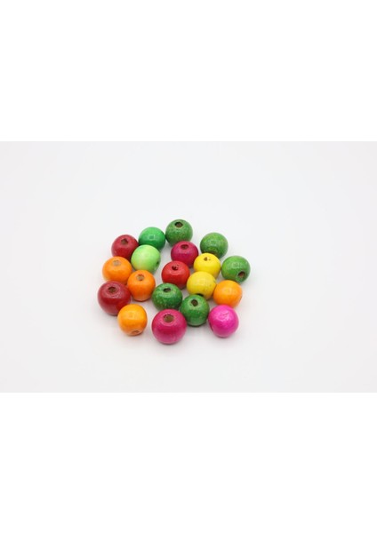 Ahşap Boncuk 18 mm