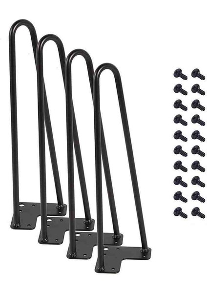 Metal Sehpa Ayağı 50CM Içi Dolu 10'luk Milden