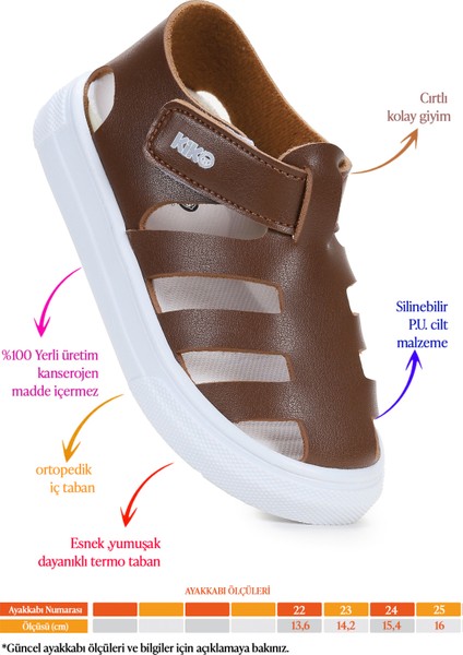 Limba Cırtlı Erkek Bebek Sandalet fiyatları