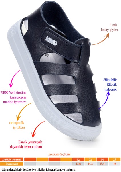 Limba Cırtlı Erkek Bebek Sandalet fiyatları