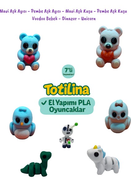 7'li Set Hayvan Figürleri