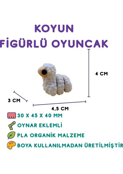 10'lu Set Hayvan Figürleri