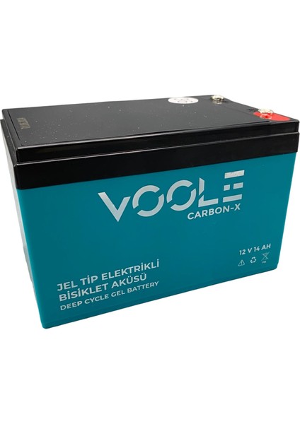 Volta Vsm/vsc/vst Serisi Için 12V 14AH Jel Akü Seti 4 Adet