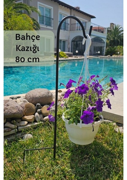 Bahçe Kazığı – Bahçe Direği 2li Set – 80 cm