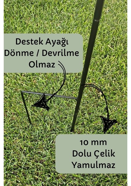 Bahçe Kazığı – Bahçe Direği 2li Set – 80 cm