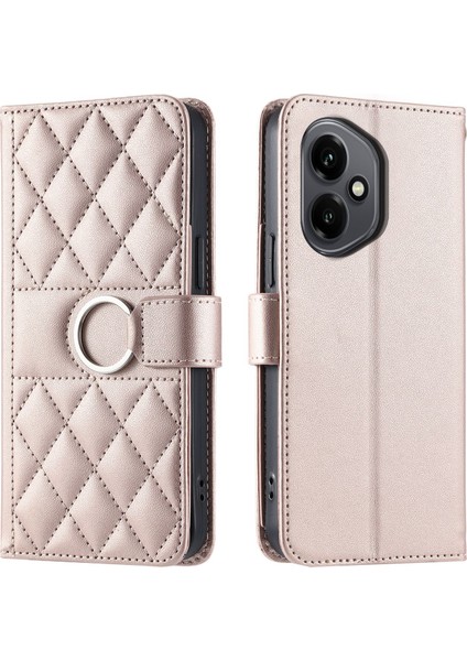 Honor 400 5g Flip Kılıf Manyetik Halka Deri Flip Ince Cüzdan Kılıfı Kart Tutucu ve Uzun Askılı (Yurt Dışından) indirimleri