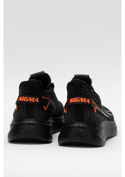 Erkek Triko Sneaker Rahat Hava Alabilen Kokusuz Spor Ayakkabı Siyah fırsatları