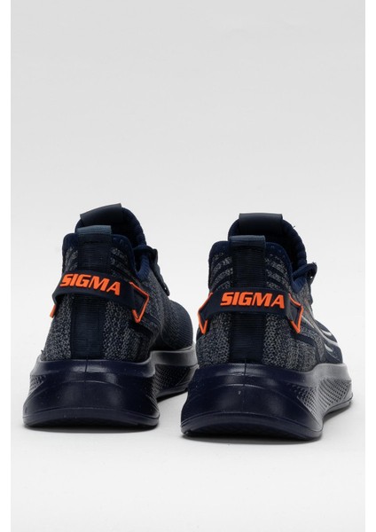 Erkek Triko Sneaker Rahat Hava Alabilen Kokusuz Spor Ayakkabı Lacivert fırsatları