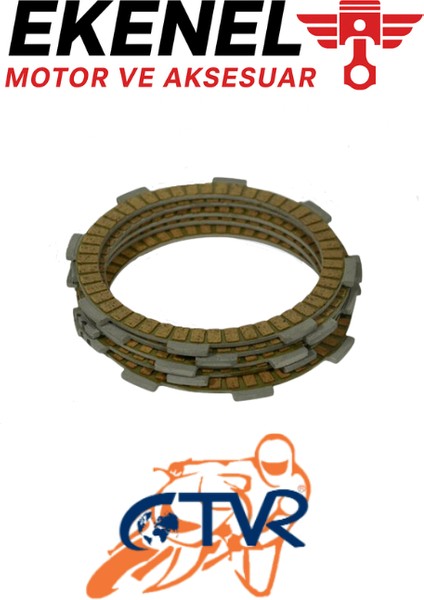 Honda CBF150 Debriyaj Balatası Beşli Set | Ctvr Marka