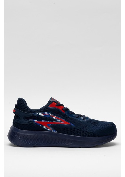 Erkek Triko Sneaker Rahat Hava Alabilen Kokusuz Spor Ayakkabı Lacivert