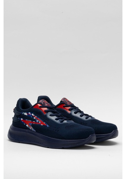 Erkek Triko Sneaker Rahat Hava Alabilen Kokusuz Spor Ayakkabı Lacivert modelleri