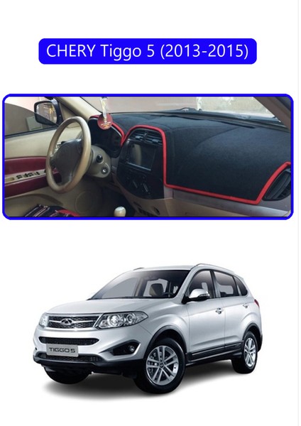 Chery Tiggo 5 (2013-2015)TORPİDO Koruma Halısı Mavi Kenar