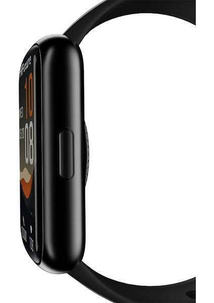EVO2 Bluetooth 5.2 1.47” Ekran 1 ATM Su Geçirmez iOS&Android Uyumlu 24+ Spor Modu Nabız Spor Kan Oksijen Takibi Akıllı Bileklik Siyah