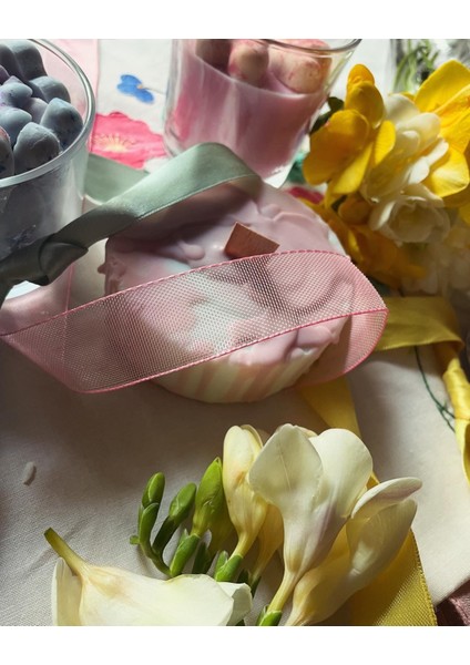 Cake Vegan Soya Dekoratif Mum modelleri