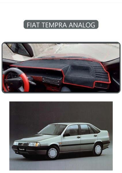 Fıat Tempra-Tıpo Analogtorpido Koruma Halısı Gri Kenar