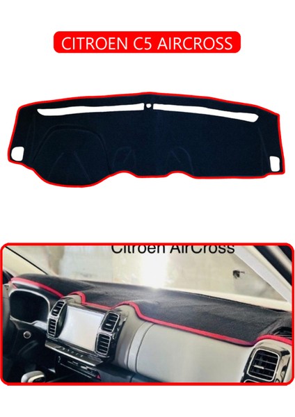 Cıtroen C5 Aırcrosstorpido Koruma Halısı Kırmızı Kenar