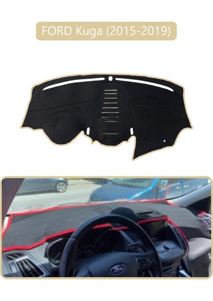 Ford Kuga (2015-2019)TORPİDO Koruma Halısı Bej Kenar