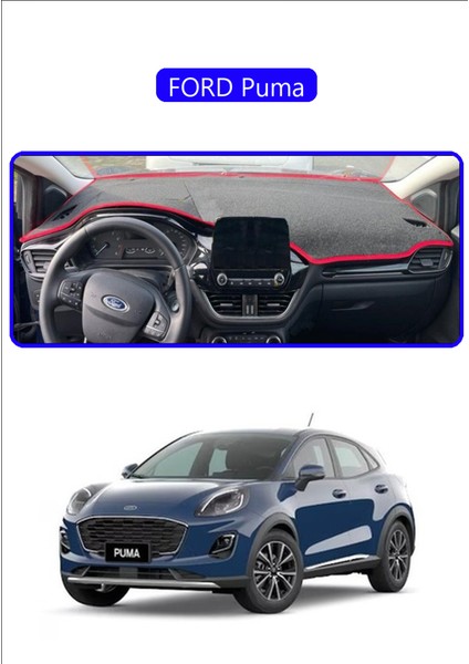 Ford Pumatorpido Koruma Halısı Mavi Kenar