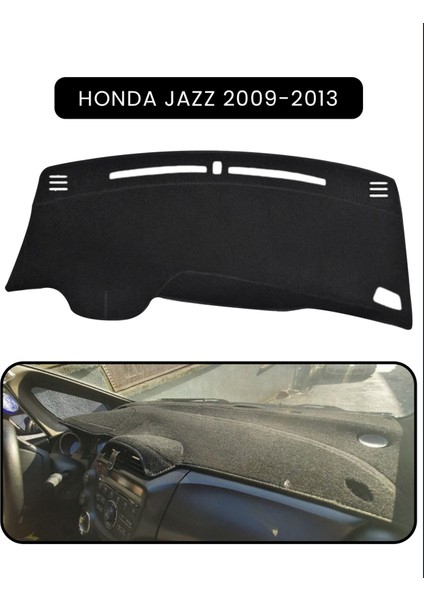Honda Jazz 2009-2013TORPİDO Koruma Halısı Siyah Kenar