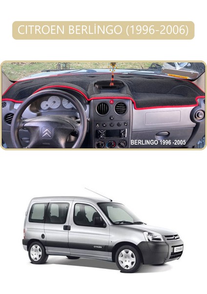 Cıtroen Berlingo 1996-2006TORPİDO Koruma Halısı Bej Kenar