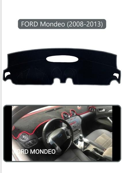 Ford Mondeo (2008-2013)TORPİDO Koruma Halısı Gri Kenar