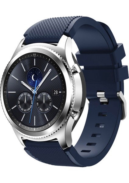 Huaweı Watch 22MM Krd-12 Frontier Silikon Lacivert Kordon