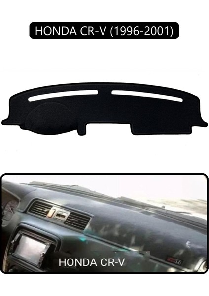 Honda Cr-V 1996-2001TORPİDO Koruma Halısı Siyah Kenar