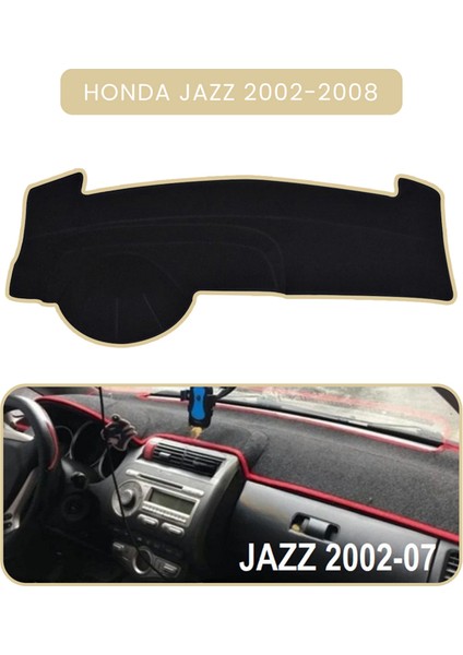 Honda Jazz 2002-2008TORPİDO Koruma Halısı Bej Kenar