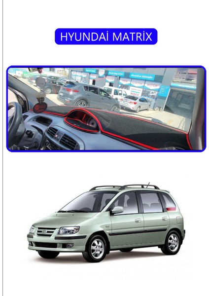 Hyundai Matrixtorpido Koruma Halısı Mavi Kenar