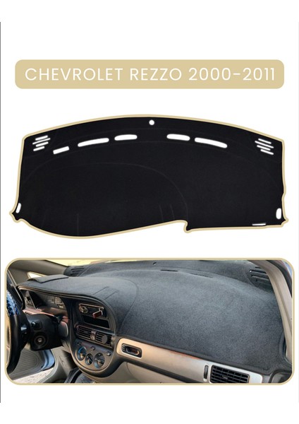 Chevrolet Rezzo (2000-2011)TORPİDO Koruma Halısı Bej Kenar