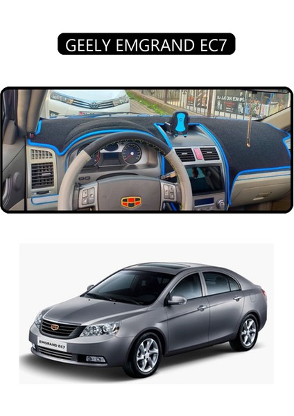 Geely Emgrand EC7TORPİDO Koruma Halısı Siyah Kenar