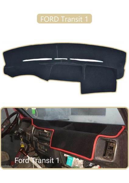 Ford Transit 1torpido Koruma Halısı Bej Kenar