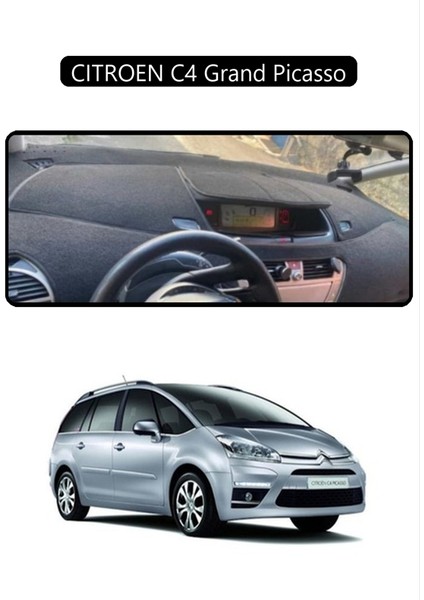 Cıtroen C4 Grand Picassotorpido Koruma Halısı Siyah Kenar