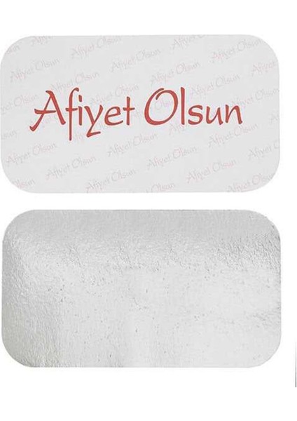 Alüminyum Kapak 750 gr - 50 Adet