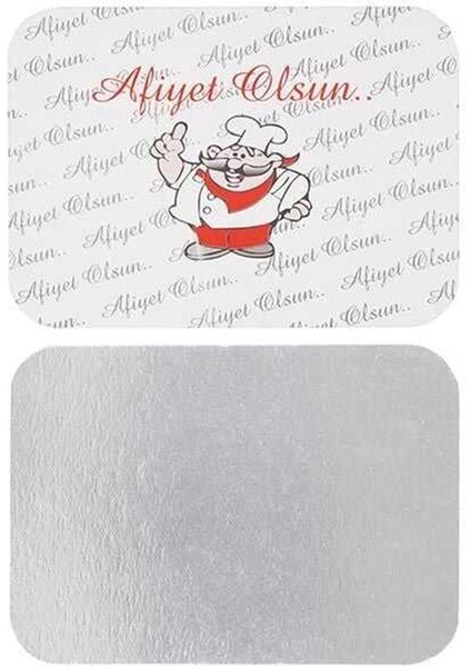 Alüminyum Kapak 1000 gr 50 Adet