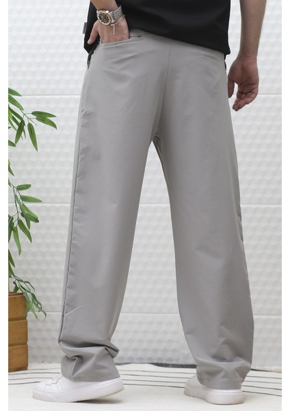 Erkek Bol Kesim Likralı Paraşüt Kumaş Baggy Pantalon indirimleri