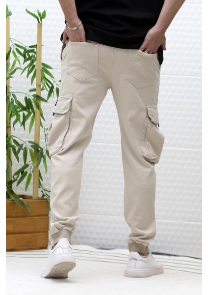 Erkek Gabardin Kumaş Kargo Pantolon modelleri