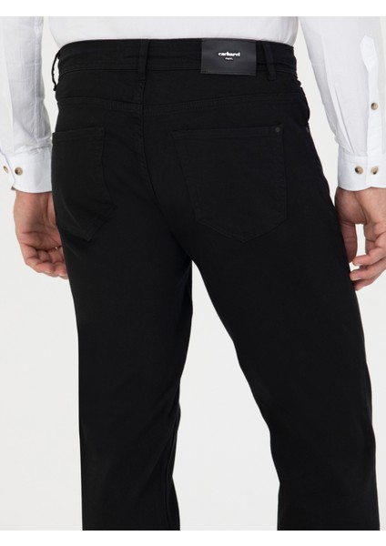 Erkek Siyah Regular Fit Jean Pantolon 50277663-DN0027