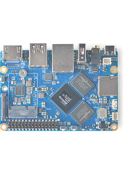 Nanopi M6 Geliştirici Kiti – 16GB Ram, Metal Kasa + Lcd, Wifi RTL8822C, 32GB Emmc