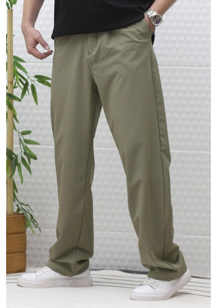 Erkek Bol Kesim Likralı Paraşüt Kumaş Baggy Pantalon modelleri